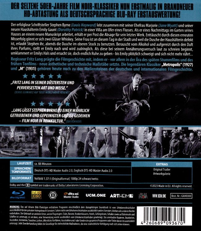 Produktbild: Das Todeshaus am Fluss - Kinofassung (HD-Edition als Blu-ray Premiere)