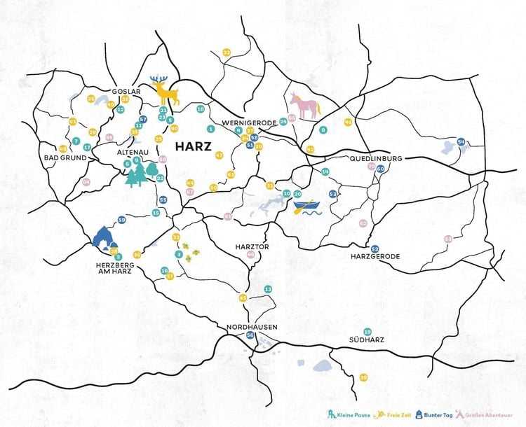 Produktbild: Gl&uuml;ckszeit f&uuml;r Familien &ndash; Harz