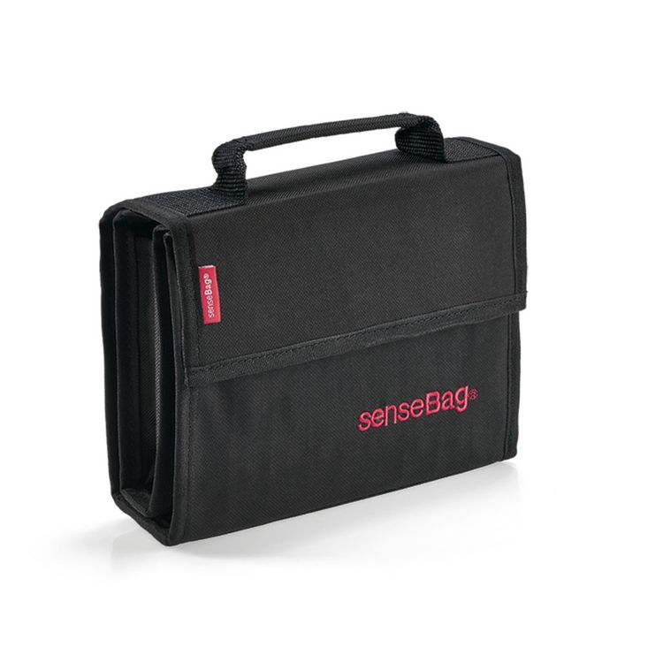 Produktbild: Transotype Federmappe senseBag f&uuml;r 36 Marker schwarz