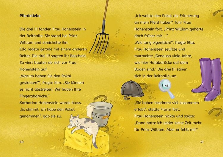 Produktbild: Die drei !!!, B&uuml;cherhelden 2. Klasse, Diebstahl auf dem Ponyhof