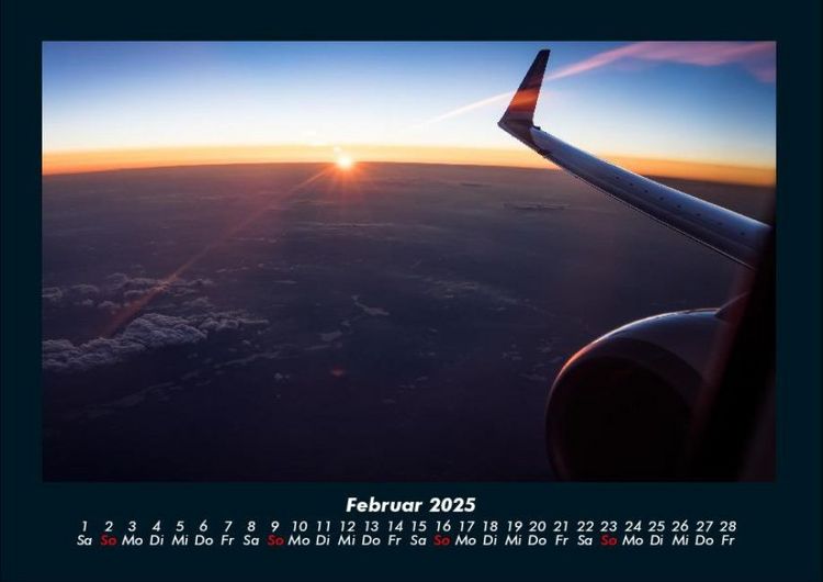 Produktbild: Flugzeuge 2025 Fotokalender DIN A4