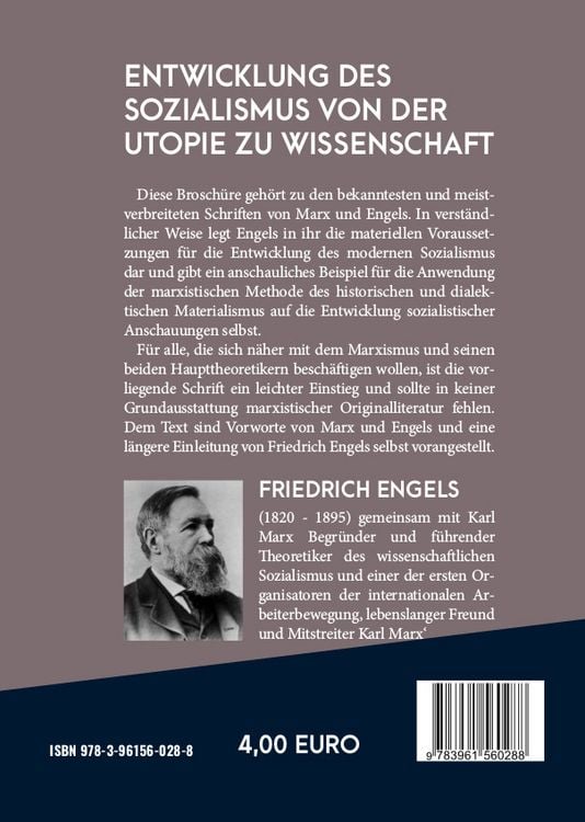 Produktbild: Entwicklung des Sozialismus von der Utopie zur Wissenschaft