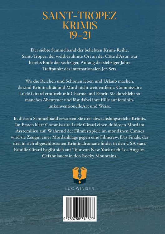 Produktbild: Sammelband: Saint-Tropez Krimis 19 - 21
