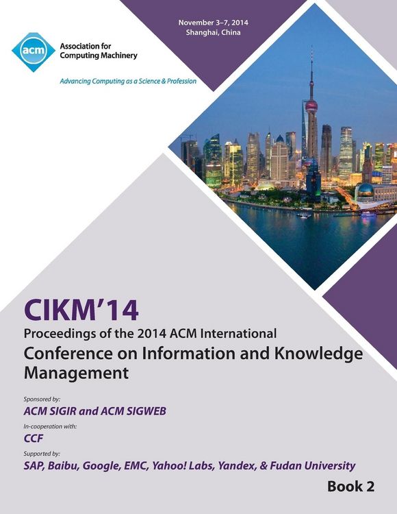 Produktbild: CIKM 14, ACM International Conference on Information and Knowledge Management V 2