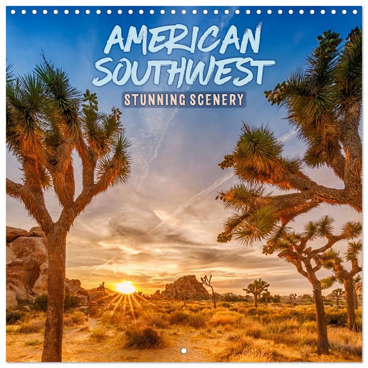 Produktbild: AMERICAN SOUTHWEST Stunning scenery (Wall Calendar 2026 12 &times; 12 Inch) CALVENDO 12 Month Wall Calendar