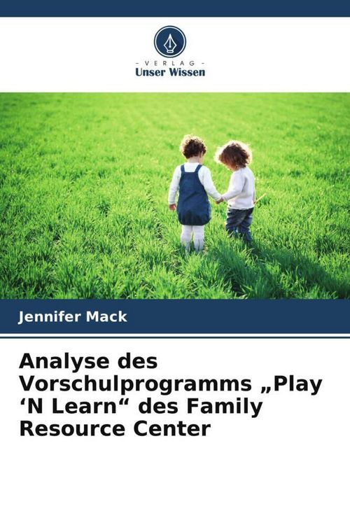 Produktbild: Mack, J: Analyse des Vorschulprogramms "Play 'N Learn" des F