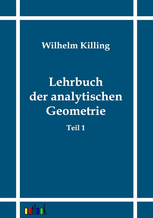 Produktbild: Lehrbuch der analytischen Geometrie