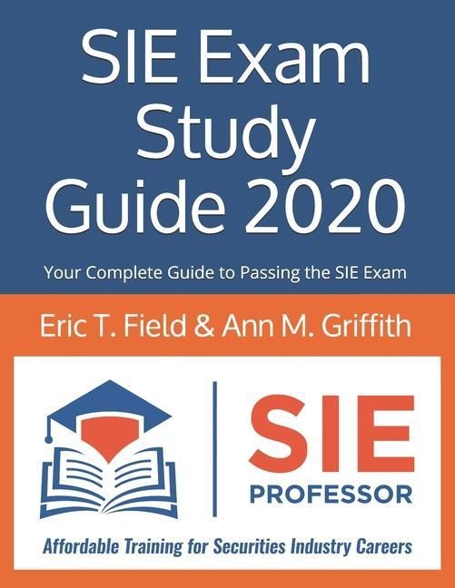 Produktbild: SIE Exam Study Guide 2020: Your Complete Guide to Passing the SIE Exam