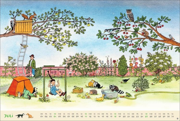 Produktbild: R.S. Berner Wimmel-Kalender 2027