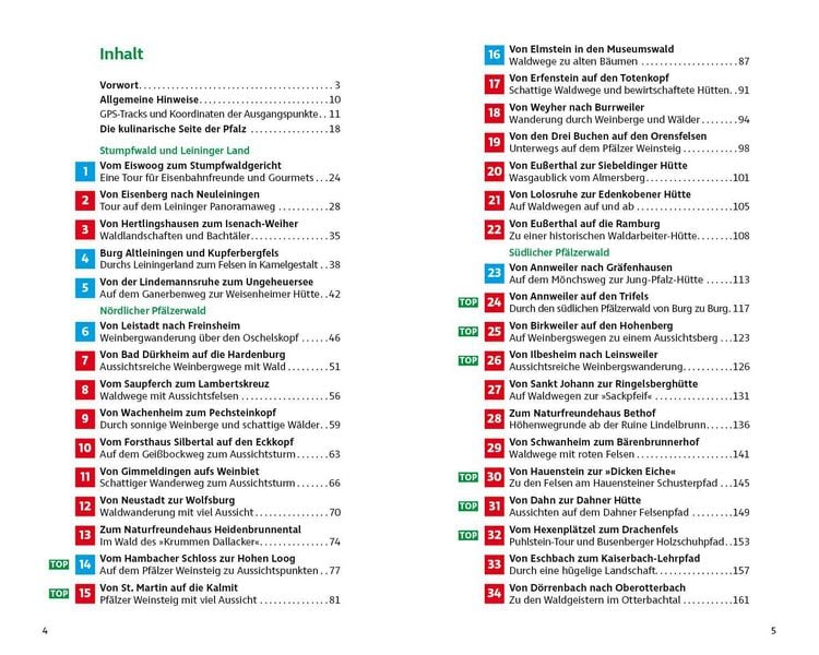 Produktbild: ROTHER Wanderbuch Wandern & Einkehren Pf&auml;lzerwald und Deutsche Weinstra&szlig;e