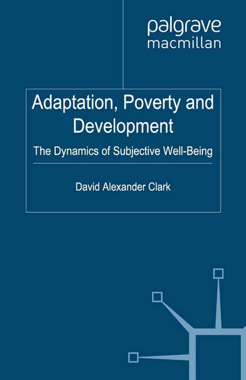 Produktbild: Adaptation, Poverty and Development