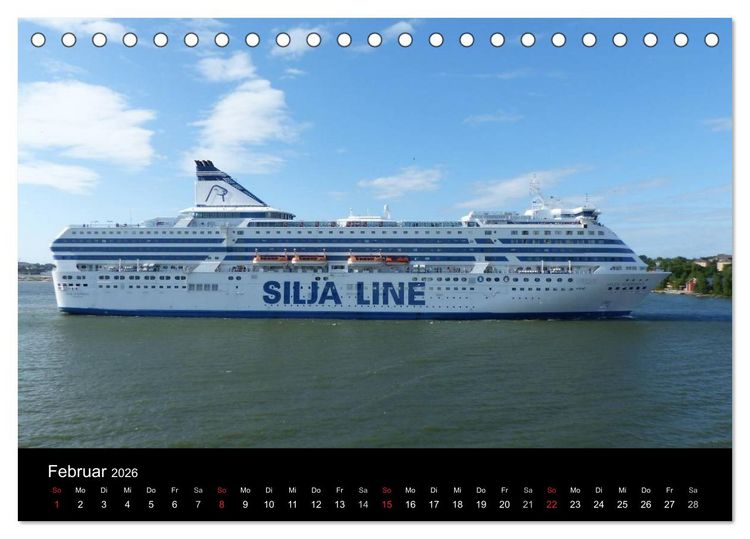 Produktbild: Ostseef&auml;hren (Tischkalender 2026 DIN A5 quer), CALVENDO Monatskalender