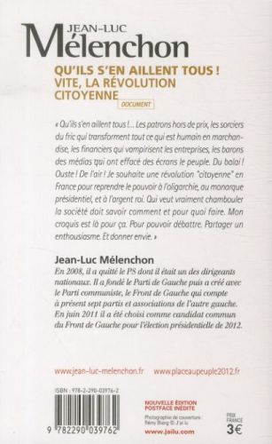 Produktbild: Qu'ils s'en aillent tous ! : vite, la r&eacute;volution citoyenne