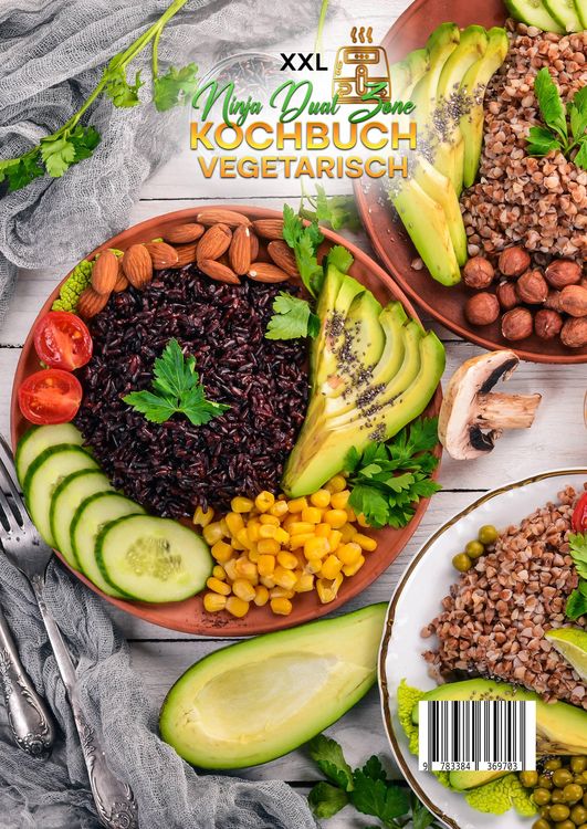 Produktbild: XXL Ninja Dual Zone Kochbuch Vegetarisch