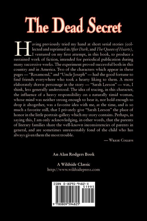 Produktbild: Collins, W: Dead Secret by Wilkie Collins, Fiction, Classics