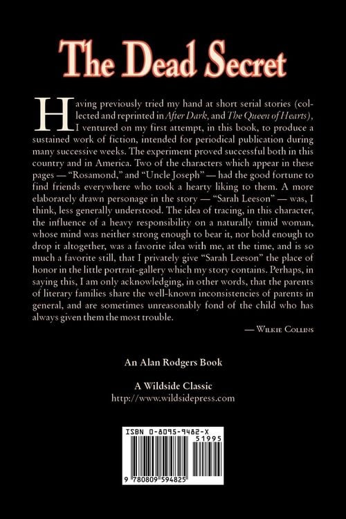 Produktbild: The Dead Secret by Wilkie Collins, Fiction, Classics, Mystery & Detective