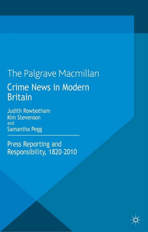 Produktbild: Crime News in Modern Britain