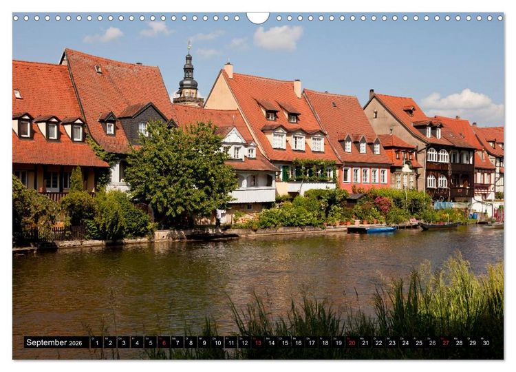 Produktbild: Die Altstadt von Bamberg (Wandkalender 2026 DIN A3 quer), CALVENDO Monatskalender