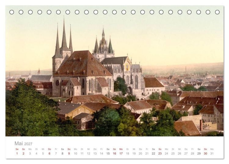 Produktbild: Deutschland um 1900 (Tischkalender 2027 DIN A5 quer), CALVENDO Monatskalender