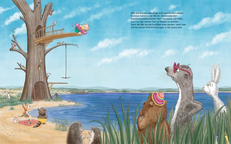 Produktbild: Wenn B&auml;ren baden (B&auml;r & Schwein, Bd. 1)