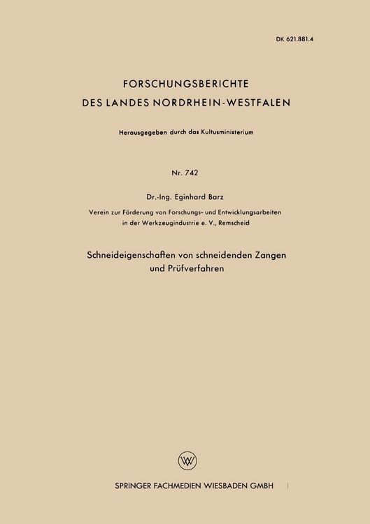 Produktbild: Schneideigenschaften von schneidenden Zangen und Pr&uuml;fverfahren
