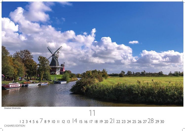 Produktbild: Nordseek&uuml;ste Kalender 2027 &ndash; Wandkalender | Fotokalender Deutschland 50x35cm - mit Stimmungsvollen Motiven von D&uuml;nen, Watt, Leuchtt&uuml;rmen und maritimer K&uuml;stenlandschaft