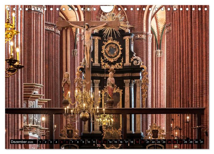 Produktbild: Ein Bummel durch die Hansestadt Wismar (Wandkalender 2026 DIN A4 quer), CALVENDO Monatskalender
