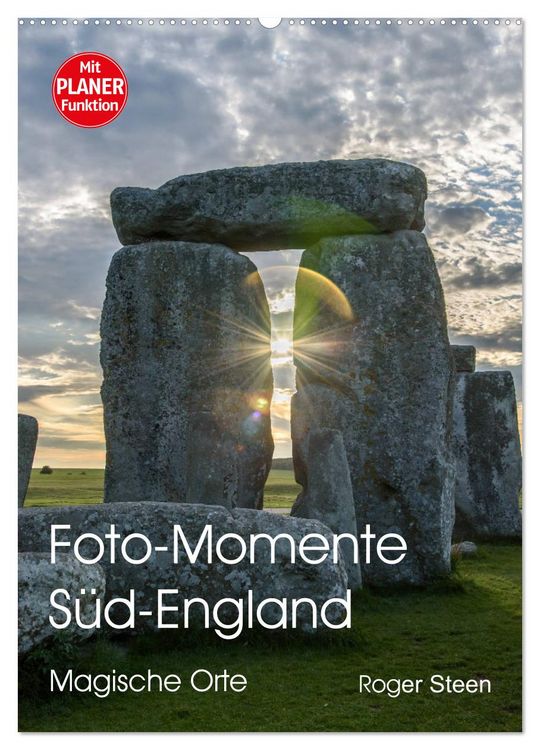 Produktbild: Foto-Momente S&uuml;d-England - Magische Orte (Wandkalender 2026 DIN A2 hoch), CALVENDO Monatskalender