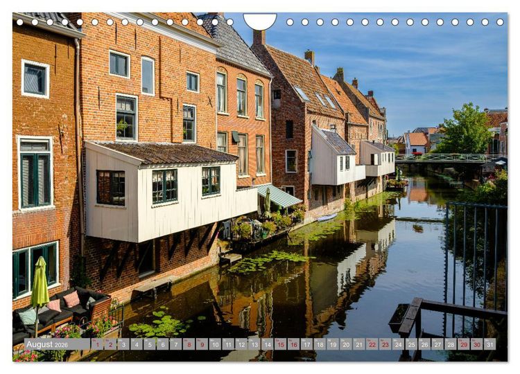 Produktbild: Ein Blick auf Appingedam (Wandkalender 2026 DIN A4 quer), CALVENDO Monatskalender