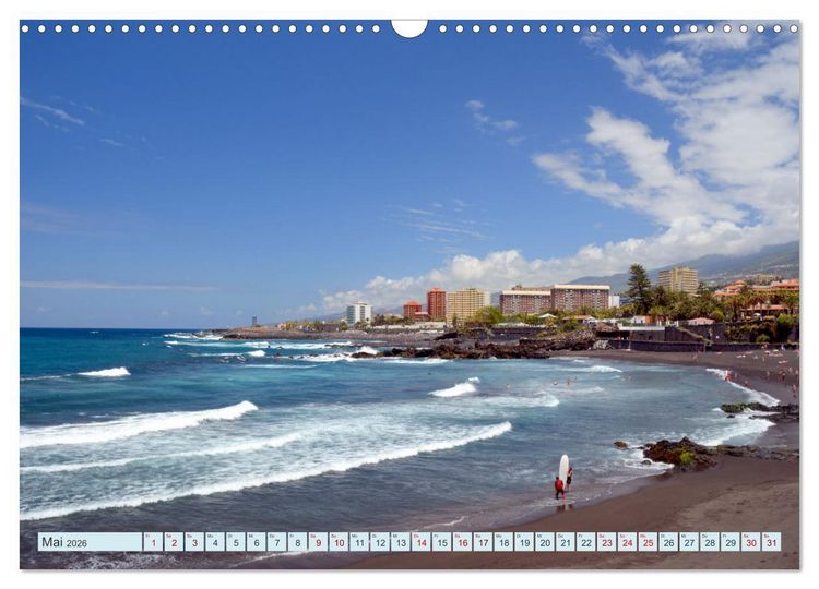 Produktbild: Teneriffa - Insel der Gl&uuml;ckseligen (Wandkalender 2026 DIN A3 quer), CALVENDO Monatskalender