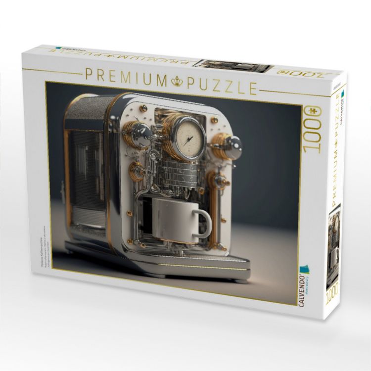 Produktbild: CALVENDO Puzzle Moderne Kaffeemaschine | 1000 Teile Lege-Gr&ouml;&szlig;e 64x48cm Foto-Puzzle f&uuml;r gl&uuml;ckliche Stunden