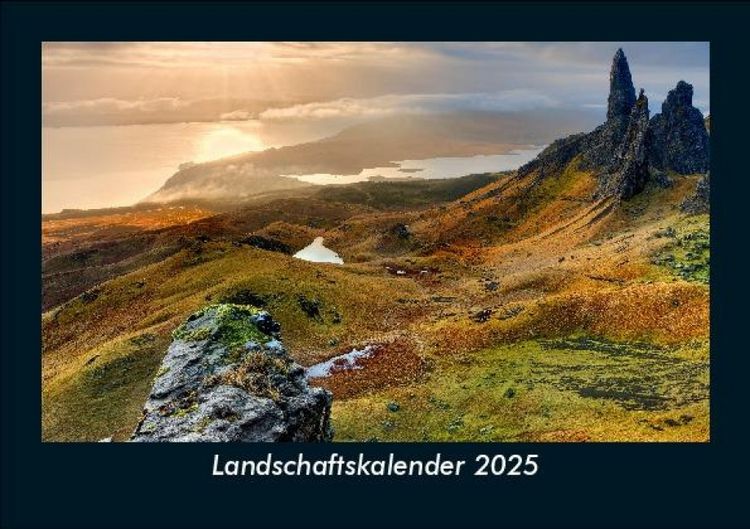 Produktbild: Landschaftskalender 2025 Fotokalender DIN A5
