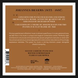 Produktbild: Brahms:Concerto For Piano Four Hands