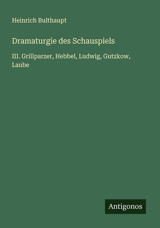 Produktbild: Dramaturgie des Schauspiels