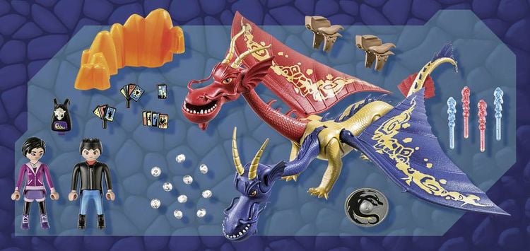 Produktbild: PLAYMOBIL 71080 - Dragons, Die 9 Welten - Wu & Wei mit Jun