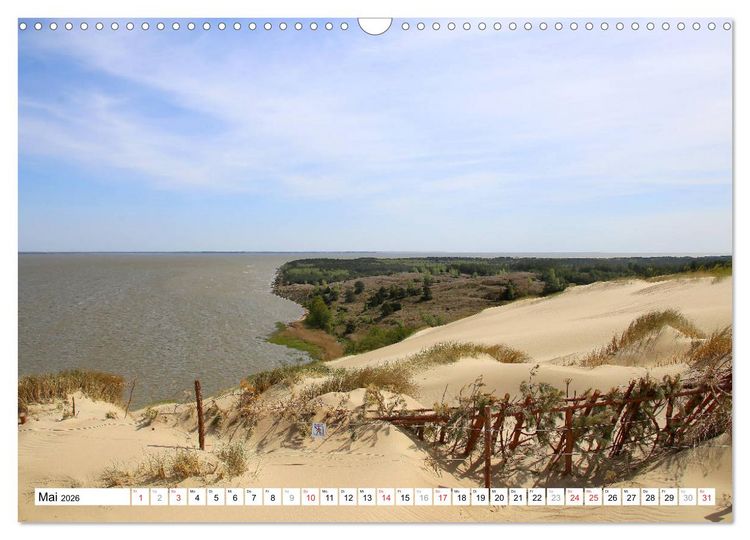 Produktbild: Landmarken der Ostsee (Wandkalender 2026 DIN A3 quer), CALVENDO Monatskalender
