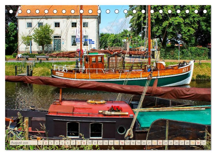 Produktbild: Reise an die Nordsee - Carolinensiel (Tischkalender 2026 DIN A5 quer), CALVENDO Monatskalender