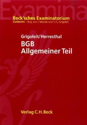 Produktbild: BGB Allgemeiner Teil