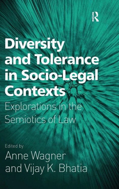 Produktbild: Diversity and Tolerance in Socio-Legal Contexts