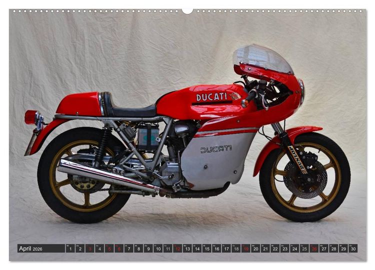 Produktbild: Ducati 900 SS (Wandkalender 2026 DIN A2 quer), CALVENDO Monatskalender