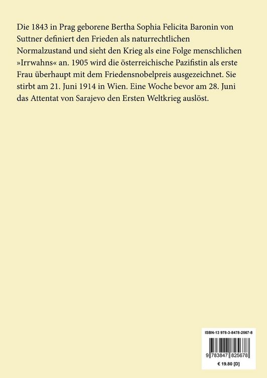 Produktbild: Die Waffen nieder! (Gro&szlig;druck)