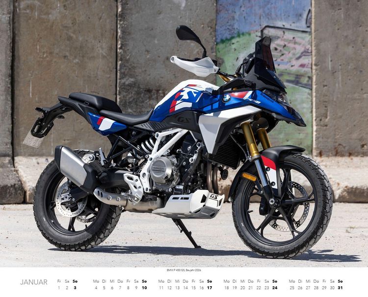 Produktbild: BMW Motorr&auml;der Kalender 2027