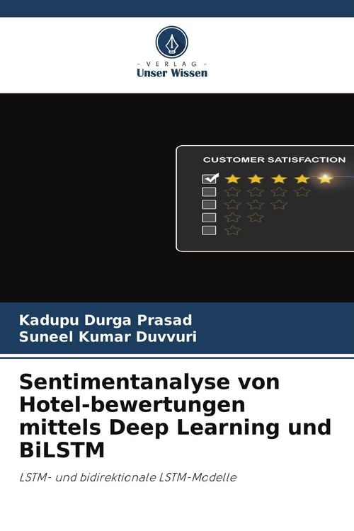 Produktbild: Sentimentanalyse von Hotel-bewertungen mittels Deep Learning und BiLSTM