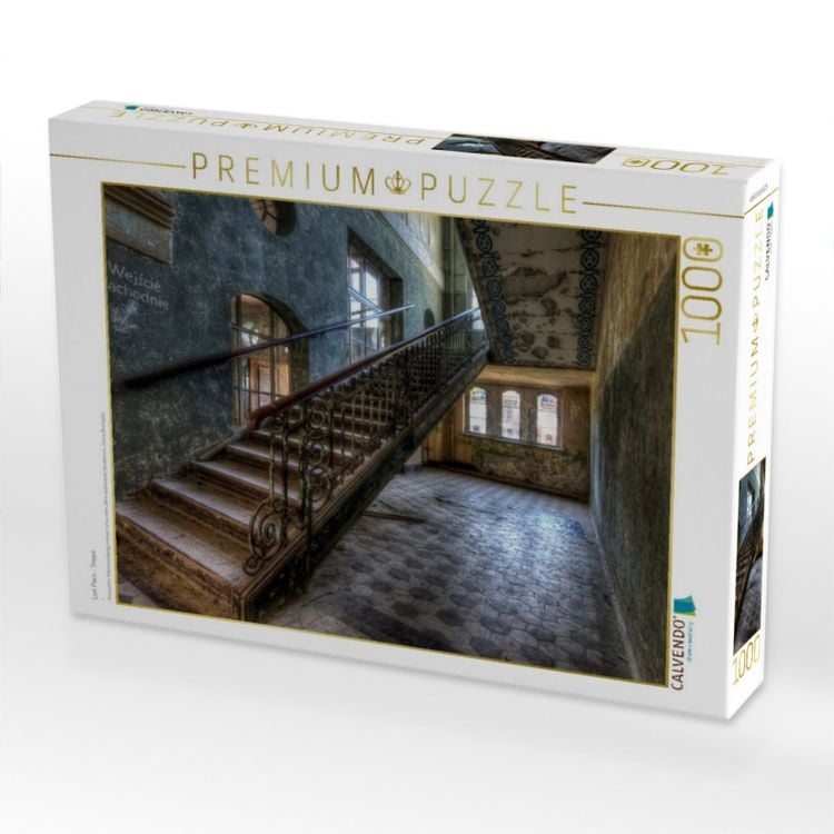 Produktbild: CALVENDO Puzzle Lost Place - Treppe | 1000 Teile Lege-Gr&ouml;&szlig;e 64x48cm Foto-Puzzle f&uuml;r gl&uuml;ckliche Stunden