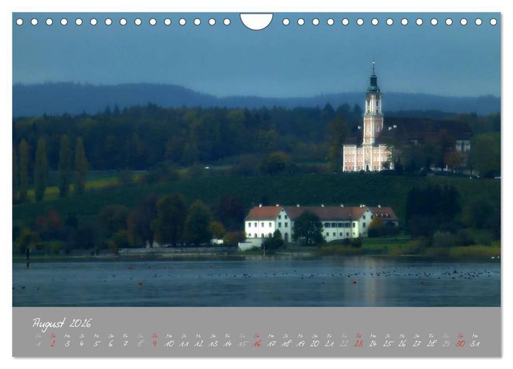 Produktbild: Farbrausch Bodensee (Wandkalender 2026 DIN A4 quer), CALVENDO Monatskalender