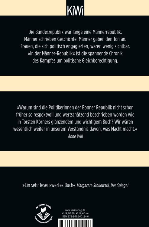 Produktbild: In der M&auml;nner-Republik