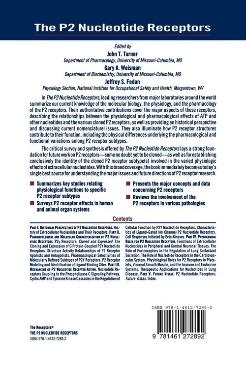Produktbild: The P2 Nucleotide Receptors