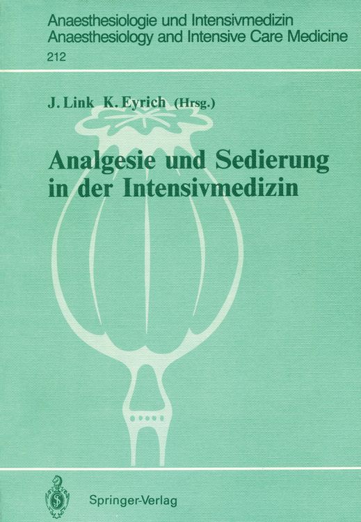 Produktbild: Analgesie und Sedierung in der Intensivmedizin