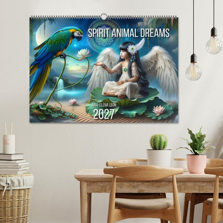 Produktbild: Spirit Animal Dreams (Wall Calendar 2027 DIN A2 landscape), CALVENDO 12 Month Wall Calendar