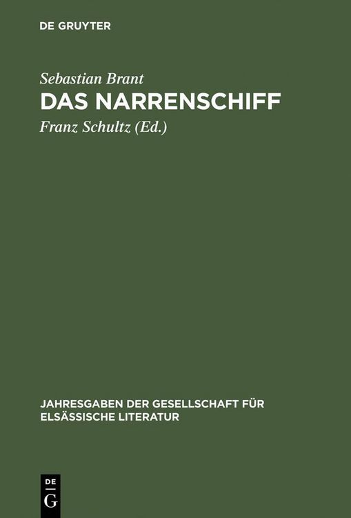 Produktbild: Das Narrenschiff